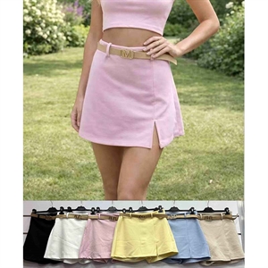 Szorty imitujące spódnicę - Produkt Włoski