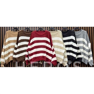 Sweter damski okrągły - Produkt Włoski