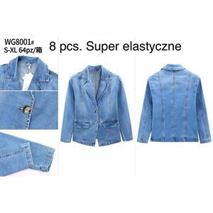 Kurtka jeansowa damska S-XL