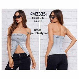 Bluzka damska jeansowa XS-XL