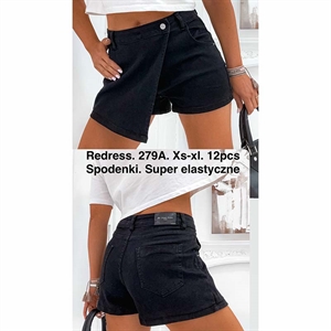 Szorty jeansowe imitujące spódnicę XS-XL