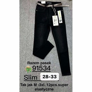 Jeansy damskie 28-33