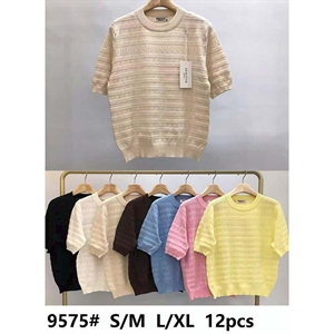 Sweter damski z krótkim rękawem  S/M-L/XL