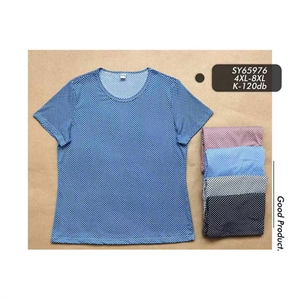 Bluzka damska krótki rękaw 4XL-8XL