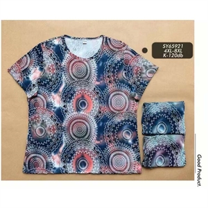 Bluzka damska krótki rękaw 4XL-8XL
