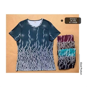 Bluzka damska krótki rękaw M-4XL