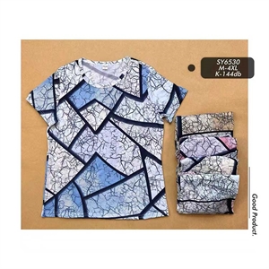 Bluzka damska krótki rękaw M-4XL