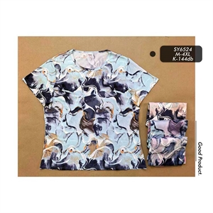 Bluzka damska krótki rękaw M-4XL