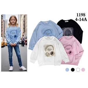 Bluza dziewczęca  4-14 lat