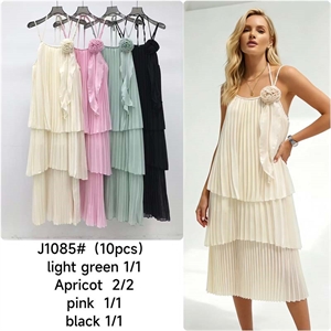 Sukienka plisowana damska