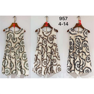 Sukienka dziewczęca 4-14 lat