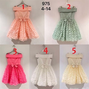 Sukienka dziewczęca 4-14 lat