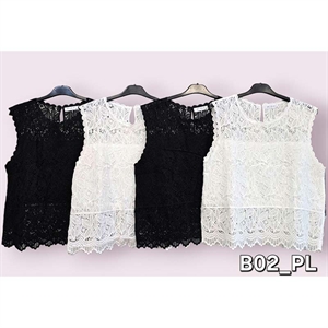Bluzka damska koronkowa (S/M-L/XL)