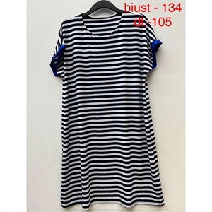 Sukienka w paski damska biust (134cm),długość (105cm) produkt Polski