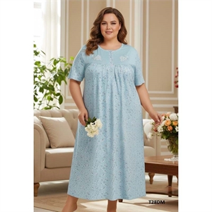 Koszula nocna bawełna damska Big Size  4XL-8XL