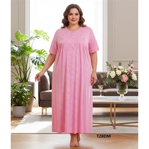 Koszula nocna bawełna damska Big Size  4XL-8XL