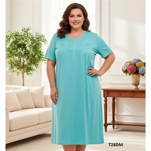 Koszula nocna bawełna damska Big Size  4XL-8XL