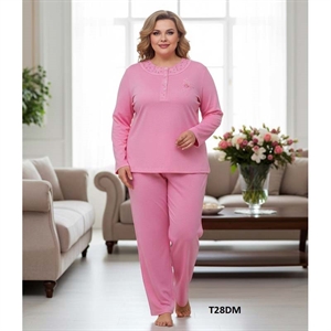 Piżama bawełna damska Big Size  4XL-8XL