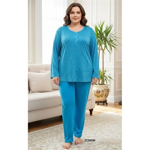 Piżama bawełna damska Big Size  4XL-8XL