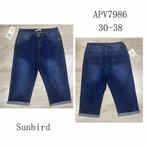 Rybaczki jeansowe damskie 30-38