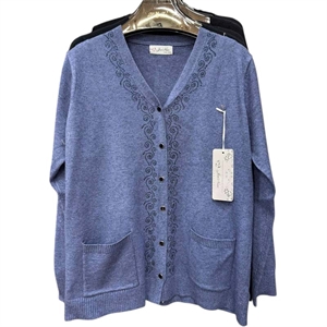 Sweter damski zapinany na guziki  L-3XL