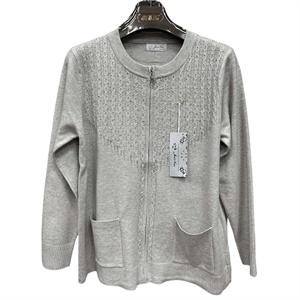 Sweter damski rozpinany na zamek  L-3XL