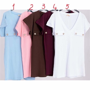 Bluzka damska prążek produkt Turecki