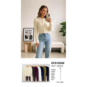 Sweter damski zapinany na guziki