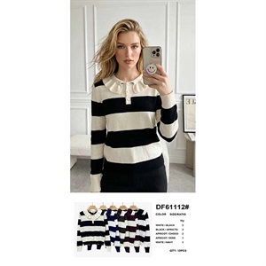 Sweter damski okrągły