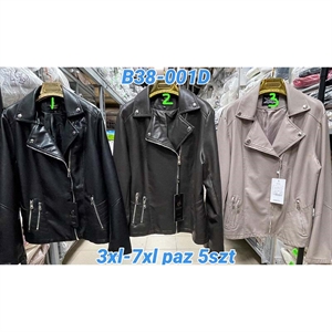 Kurtka skórzana damska  3XL-7XL
