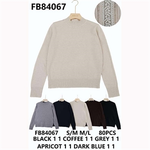 Sweter damski z półgolfem  S/M-M/L