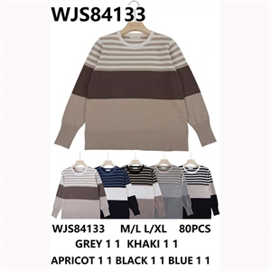 Sweter damski okrągły  M/L-L/XL