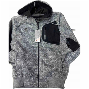 Bluza męska rozpinana na zamek z kapturem M-2XL