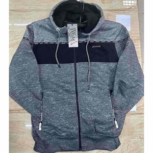 Bluza męska rozpinana na zamek z kapturem M-2XL