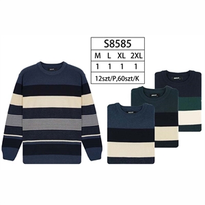 Sweter męski okrągły  M-2XL
