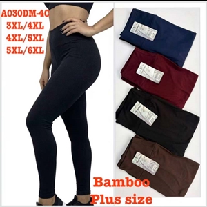 Legginsy bambusowe damskie Big Size  3XL/4XL-5XL/6XL