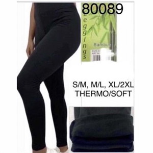 Legginsy bambusowe thermo  S/M-XL/2XL