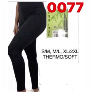 Legginsy bambusowe thermo  S/M-XL/2XL