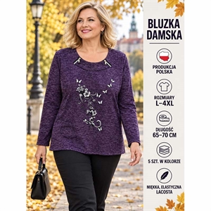 Bluzka damska produkt Polski  L-4XL