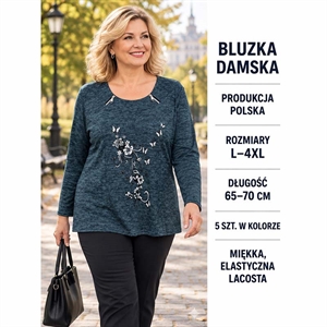 Bluzka damska produkt Polski  L-4XL
