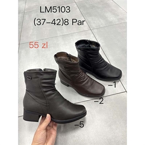 Botki ocieplane damskie 37-42