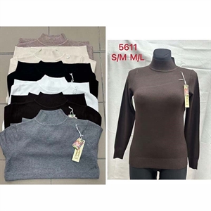 Sweter damski z półgolfem  S/M-M/L