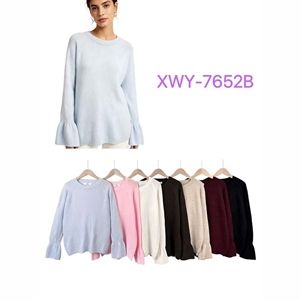 Sweter damski okrągły