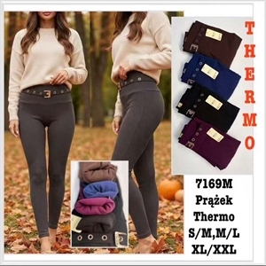 Legginsy damskie Thermo  S/M-XL/2XL