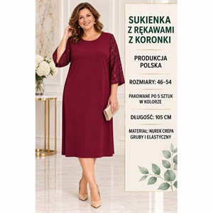Sukienka damska - produkt Polski 46-54