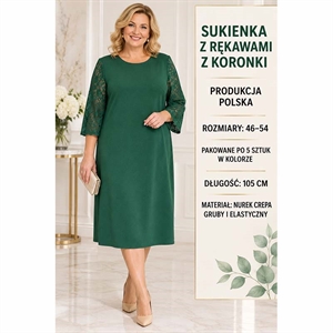 Sukienka damska - produkt Polski 46-54