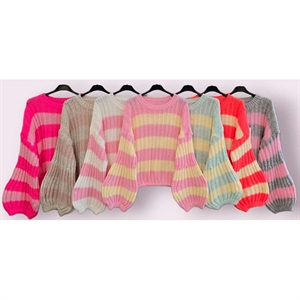 Sweter damski okrągły - Produkt Włoski