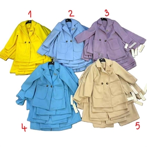 Płaszcz dziewczęcy (6-16)