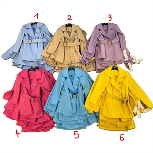 Płaszcz dziewczęcy (6-16)