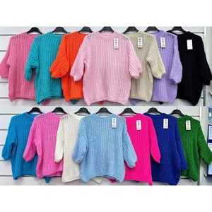 Sweter damski z krótkim rękawem